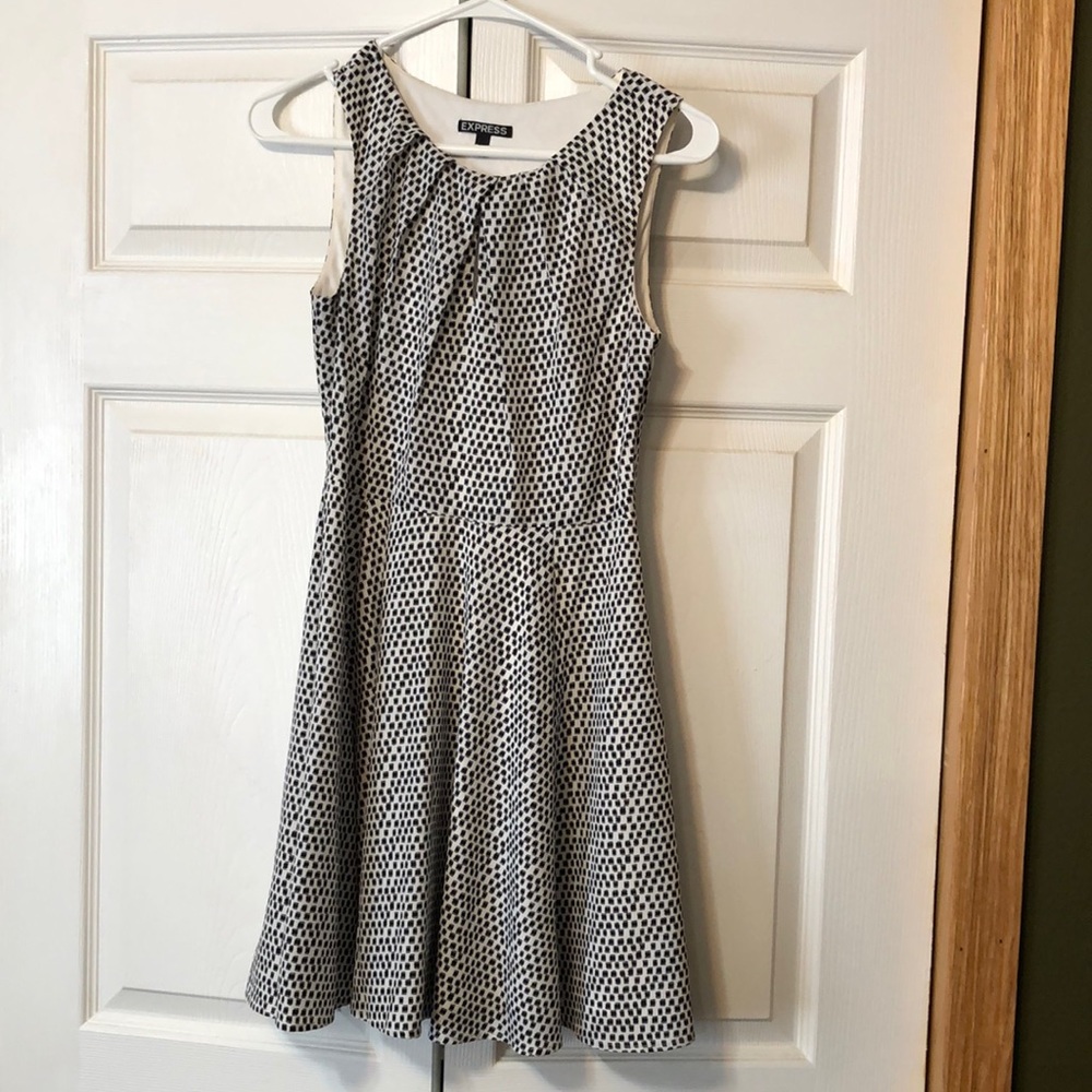 Black & White dress from Express